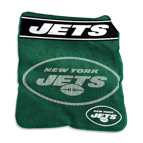 Logo Brands New York Jets 60x80 Raschel Throw 622-26X - main